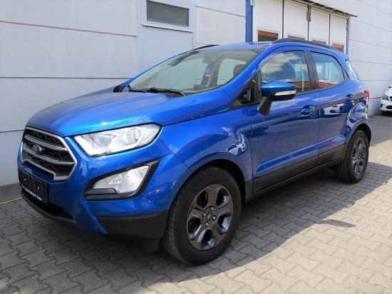 Gebraucht Ford Ecosport Cool & Connect 101 PS (74 kW) 2018 Blau metallic SUV