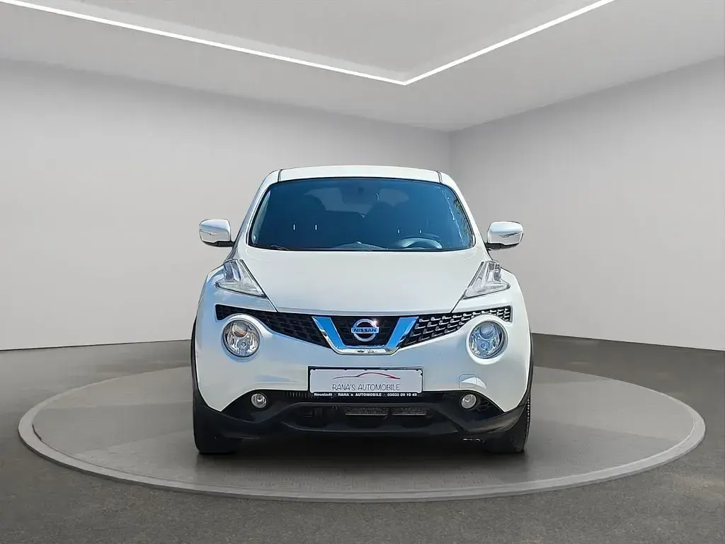 Gebraucht Nissan Juke Visia 110 PS (80 kW) 2015 Weiß SUV