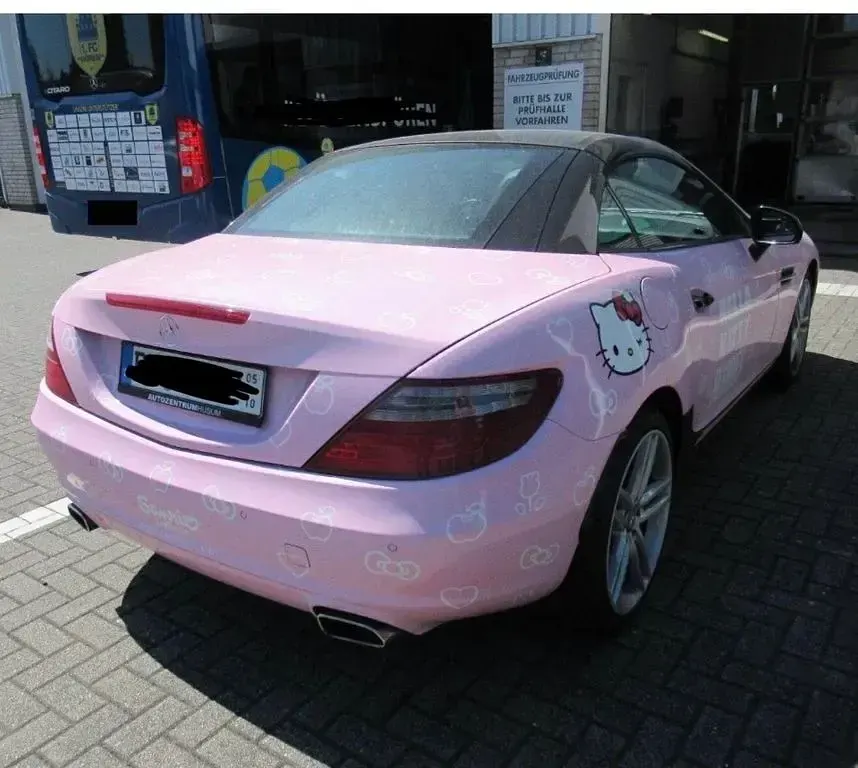 Gebraucht Mercedes SLK200 184 PS (135 kW) 2015 Schwarz Cabrio