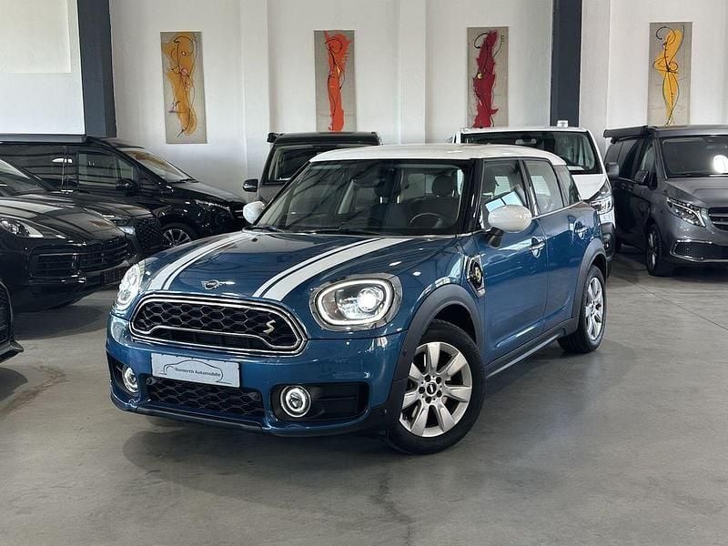 Island blue metallic Gebraucht 2020 Mini Cooper S Countryman SUV | 19.900 € (Superpreis) - Bild 1/4