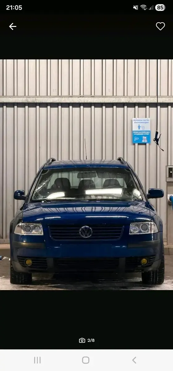 Gebraucht VW Passat 105 PS (77 kW) 2005 Blau Kombi