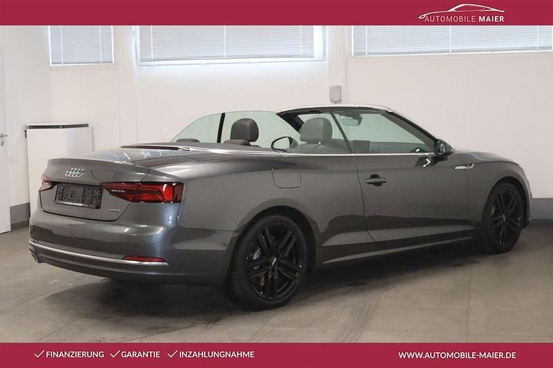 Gebraucht Audi A5 Cabriolet S-line plus 286 PS (210 kW) 2018 Daytonagrau perleffekt Cabrio