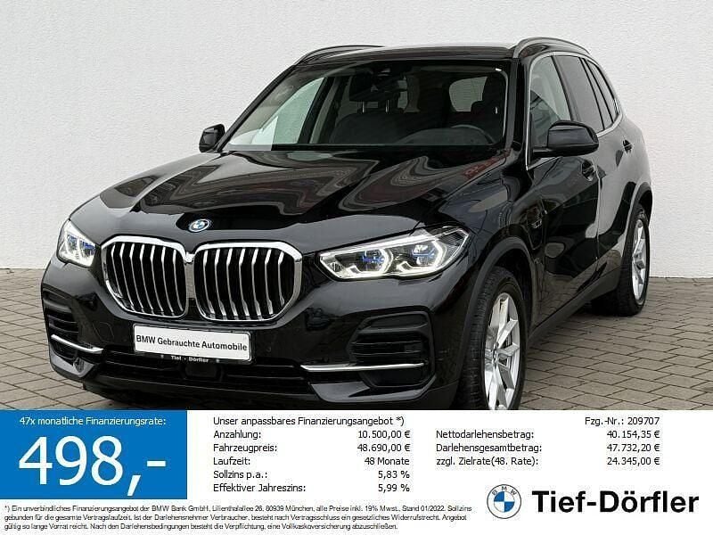 Schwarz Gebraucht 2022 BMW X5 iPerformance SUV | 47.440 € (Guter Preis) - Bild 1/4