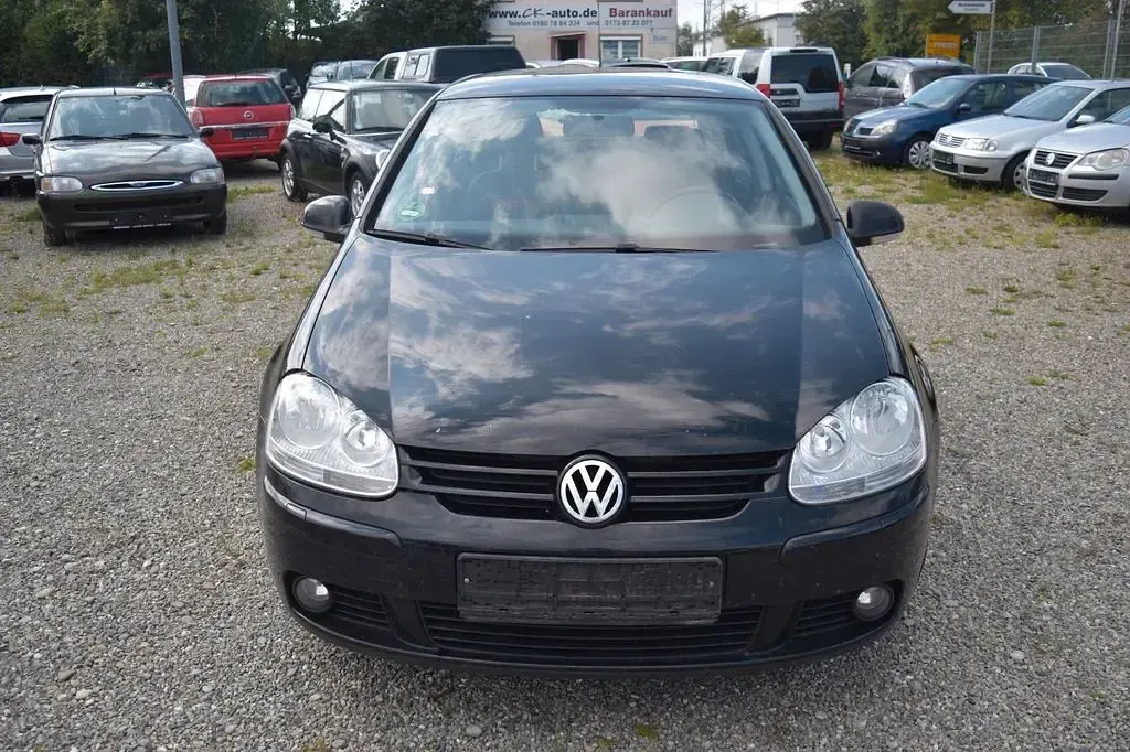 Gebraucht VW Golf V Goal 102 PS (75 kW) 2006 Schwarz Kleinwagen