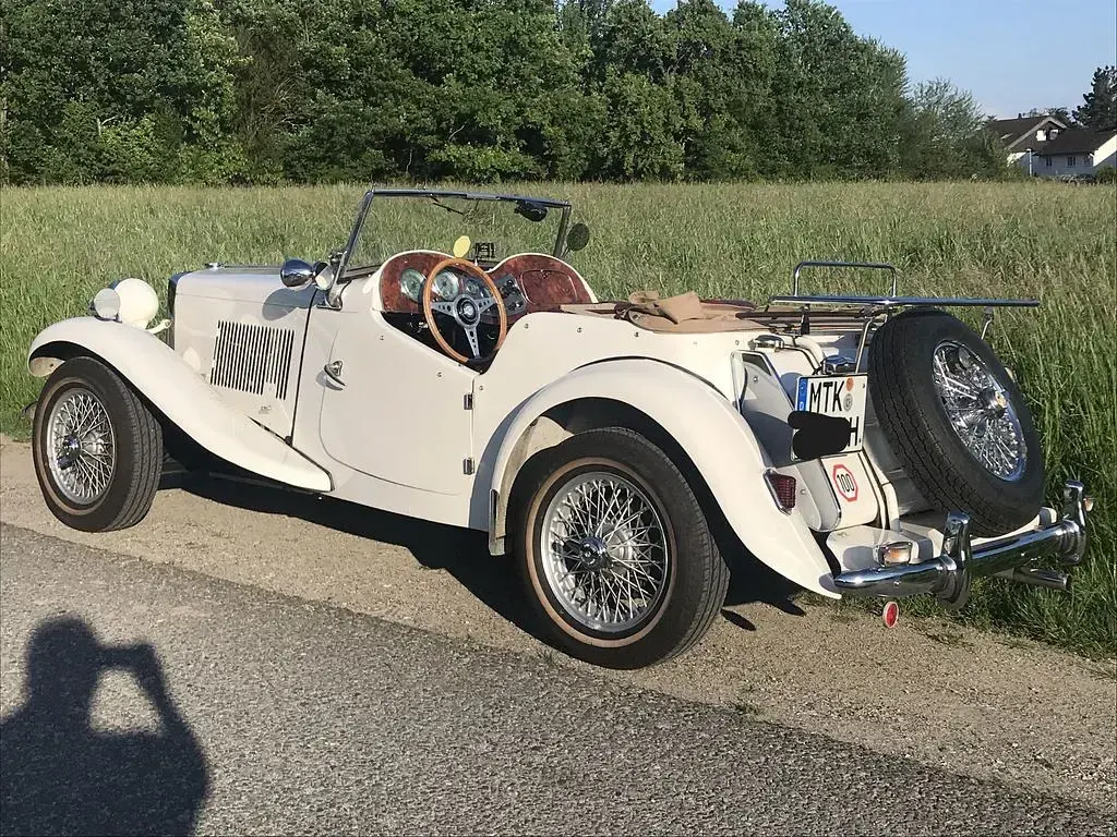Używany MG TD 54 KM (39 kW) 1952 Biały Kabriolet