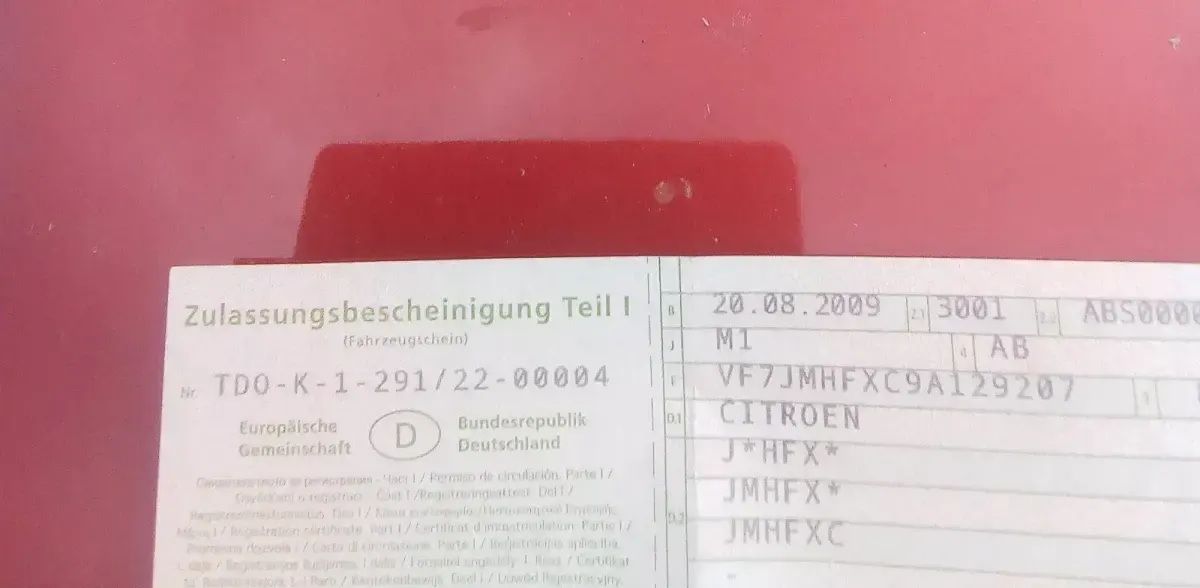 Gebraucht Citroën C2 2009 Rot Kleinwagen