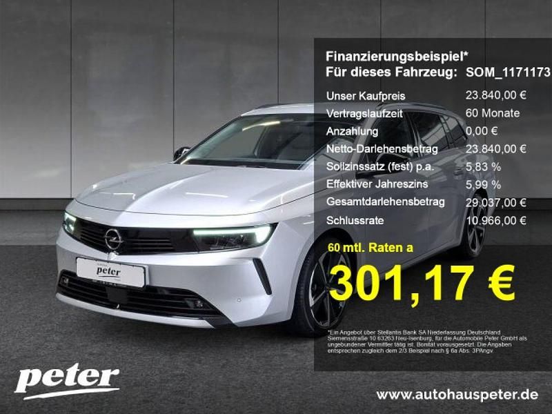 Gebraucht Opel Astra Enjoy 131 PS (96 kW) 2024 Met. kristall silber (metallic) Kombi