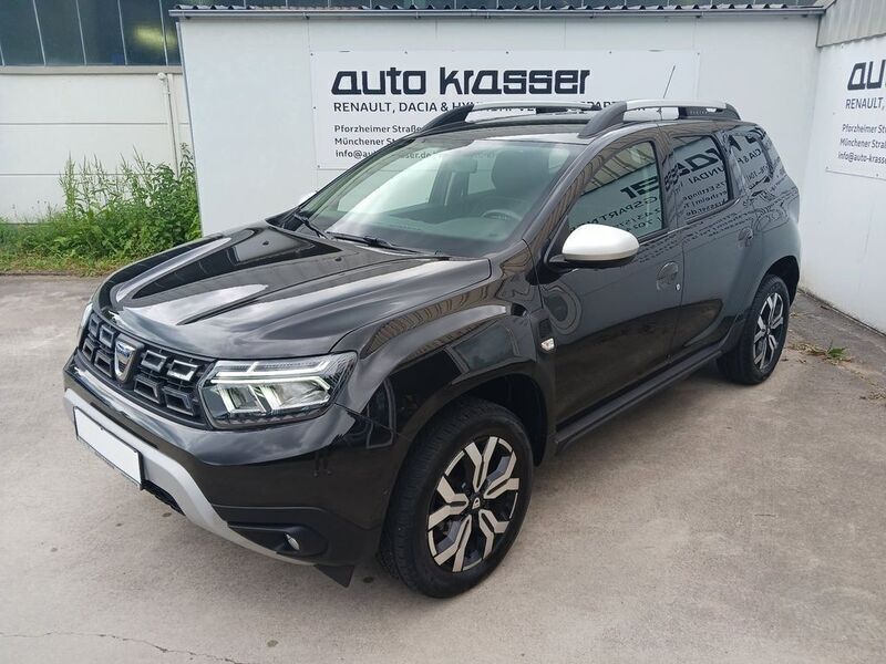 Schwarz Gebraucht 2022 Dacia Duster Prestige SUV | 17.990 € - Bild 1/4