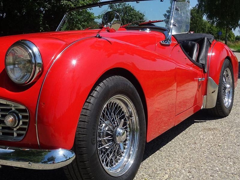 Gebraucht Triumph TR3 101 PS (74 kW) 1959 Rot Cabrio