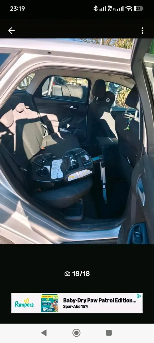 Gebraucht Ford Focus 120 PS (88 kW) 2016 Silber Kombi