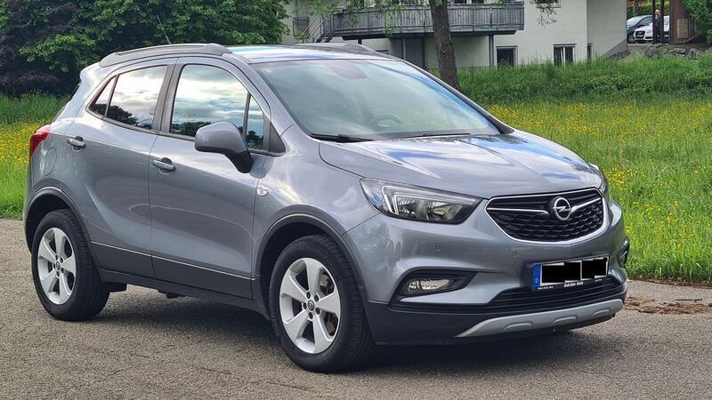 Grau Gebraucht 2018 Opel Mokka X SUV | 11.900 € (Guter Preis) - Bild 1/4