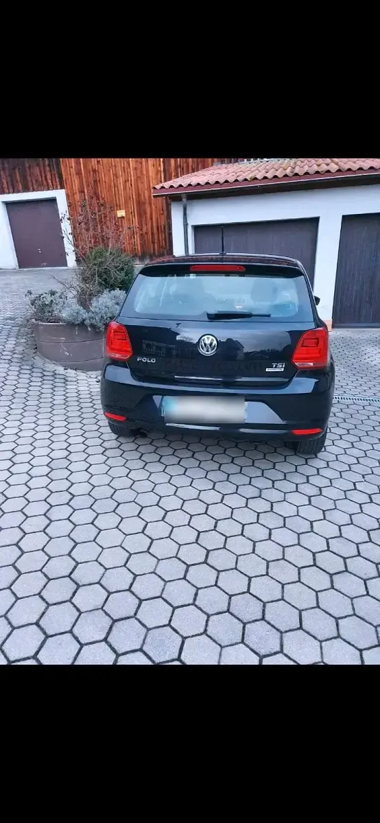 Gebraucht VW Polo 90 PS (66 kW) 2014 Schwarz Kleinwagen