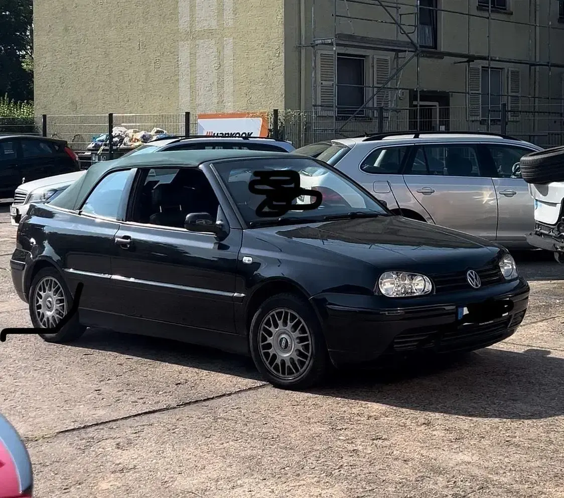 Używany VW Golf 2002 Czarny Kabriolet