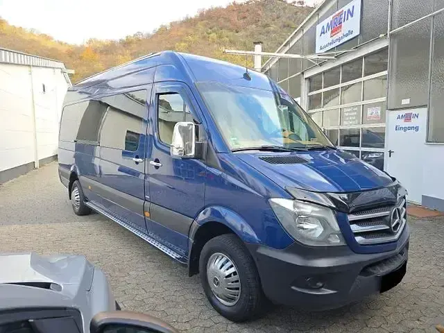 Używany Mercedes Sprinter 163 KM (119 kW) 2015 Niebieski Van