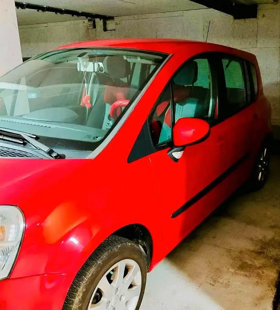 Brugt Renault Modus 112 HK (82 kW) 2009 Rød MPV
