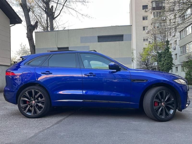 Brugt Jaguar F-Pace S 300 HK (220 kW) 2016 Blå SUV