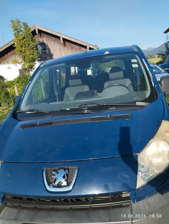 Gebraucht Peugeot TePee 120 PS (88 kW) 2007 Blau Van / Kleinbus