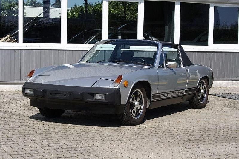 Silber Gebraucht 1975 Porsche 914 Cabrio | 28.990 € - Bild 1/4