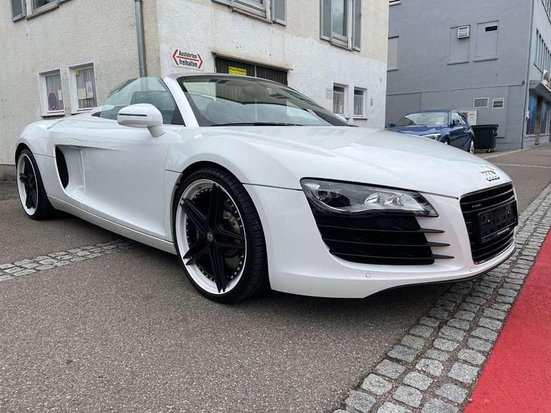 Gebraucht Audi R8 Spyder 430 PS (316 kW) 2012 Ibisweiß Cabrio