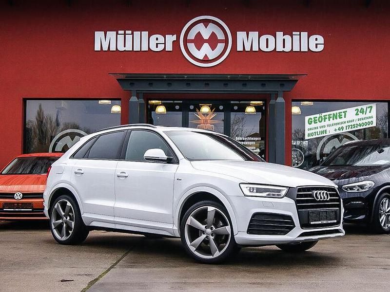 Gletscher weiß Gebraucht 2016 Audi Q3 S-line plus SUV | 21.900 € (Teuer) - Bild 1/4