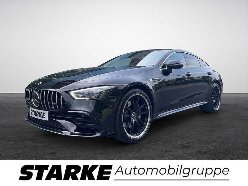 Schwarz (obsidianschwarz metalliclack) Gebraucht 2020 Mercedes AMG GT 43 AMG Coupé | 66.490 € (Guter Preis) - Bild 1/4