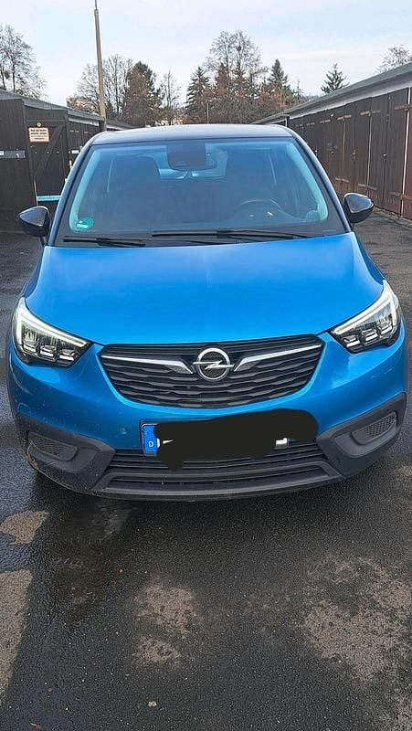 Gebraucht Opel Crossland X 82 PS (60 kW) 2018 Blau SUV