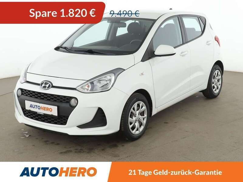 Weiß Gebraucht 2018 Hyundai i10 Basis Kleinwagen | 7.670 € (Fairer Preis) - Bild 1/3