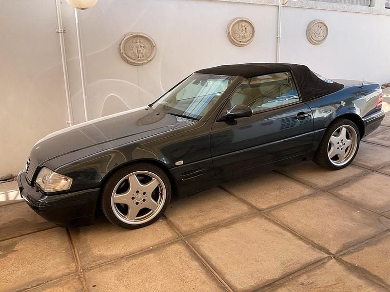Gebraucht Mercedes SL320 190 PS (139 kW) 2001 Blau Cabrio