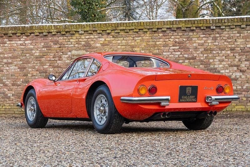 Second-hand Ferrari Dino 246 1970 Portocaliu