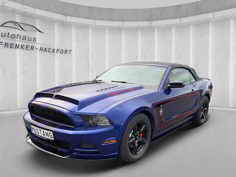 Gebraucht Ford Mustang Premium 309 PS (227 kW) 2012 Blau Cabrio