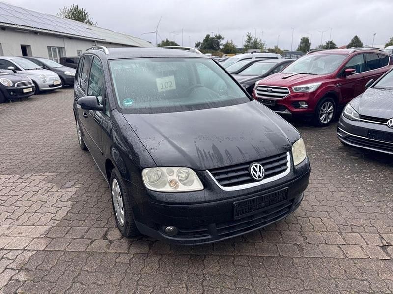 Schwarz Gebraucht 2005 VW Touran Highline Van / Kleinbus | 2.999 € (Fairer Preis) - Bild 1/4