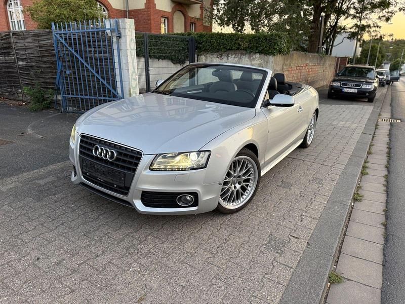 Silber Gebraucht 2009 Audi A5 Cabriolet S-Line Cabrio | 8.999 € (Superpreis) - Bild 1/4