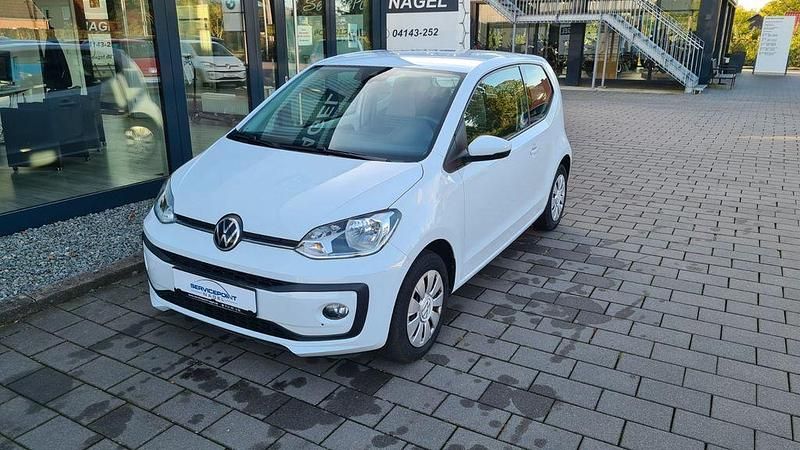 Weiß Gebraucht 2021 VW up! Basis Kleinwagen | 11.300 € (Fairer Preis) - Bild 1/4