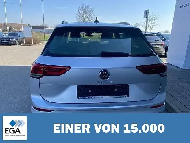 Gebraucht VW Golf VII Life 116 PS (85 kW) 2021 Silber metallic Kombi
