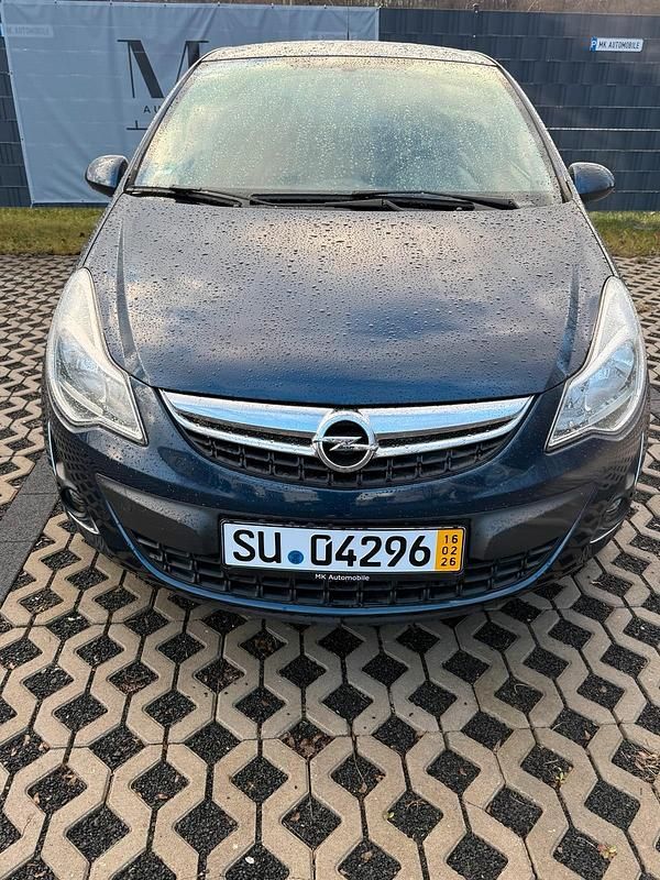Gebraucht Opel Corsa 87 PS (63 kW) 2013 Blau Kleinwagen