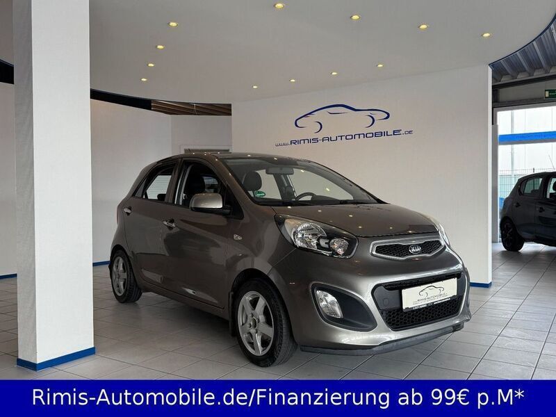Silber Gebraucht 2013 Kia Picanto 4 Kleinwagen | 6.499 € (Fairer Preis) - Bild 1/4