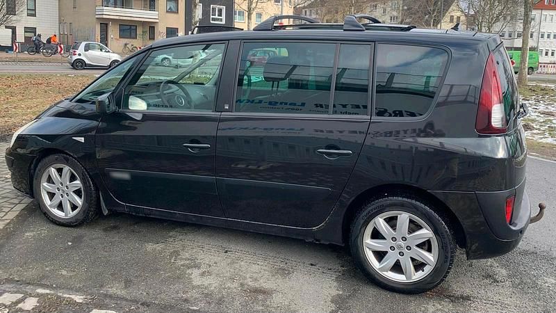 Gebraucht Renault Espace 173 PS (127 kW) 2010 Schwarz Van / Kleinbus