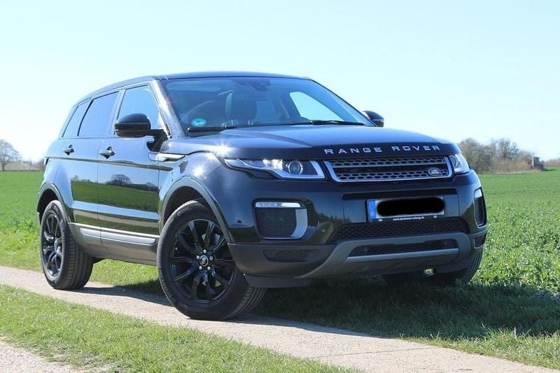 Schwarz Gebraucht 2016 Land Rover Range Rover evoque SUV | 17.250 € (Fairer Preis) - Bild 1/4