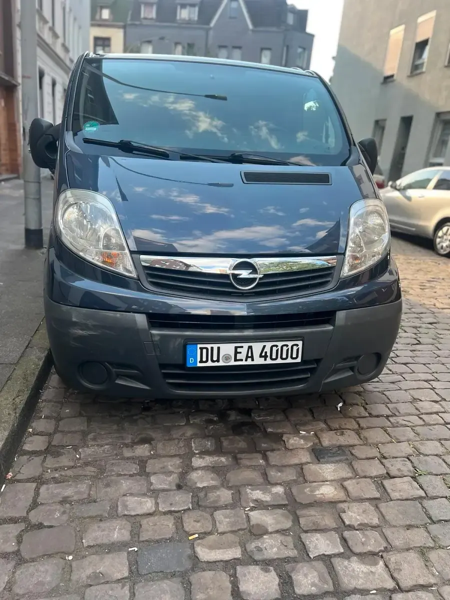 Gebraucht Opel Vivaro 90 PS (66 kW) 2009 Blau Van / Kleinbus