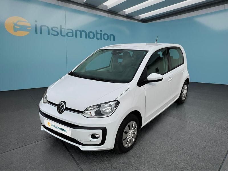 Weiß Gebraucht 2021 VW up! move up! Kleinwagen | 12.949 € (Fairer Preis) - Bild 1/4