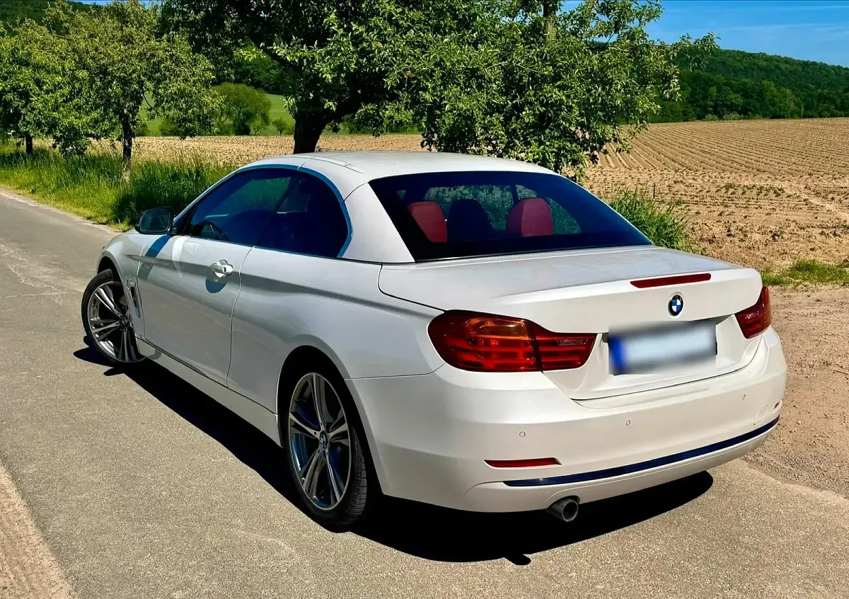 Gebraucht BMW 420 184 PS (135 kW) 2014 Weiß Cabrio