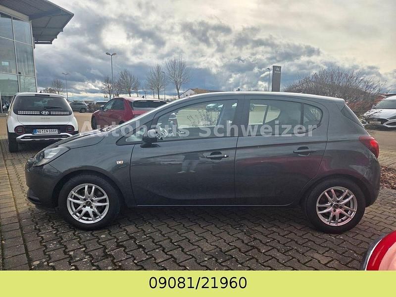 Gebraucht Opel Corsa Edition 101 PS (74 kW) 2016 Grau Kleinwagen