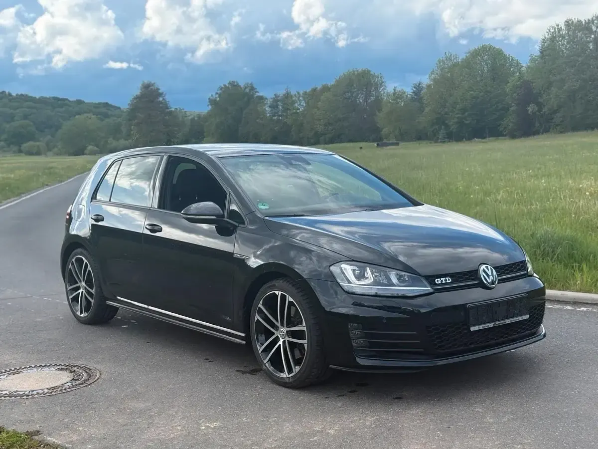 Gebraucht VW Golf VII GTD 184 PS (135 kW) 2013 Schwarz Kleinwagen