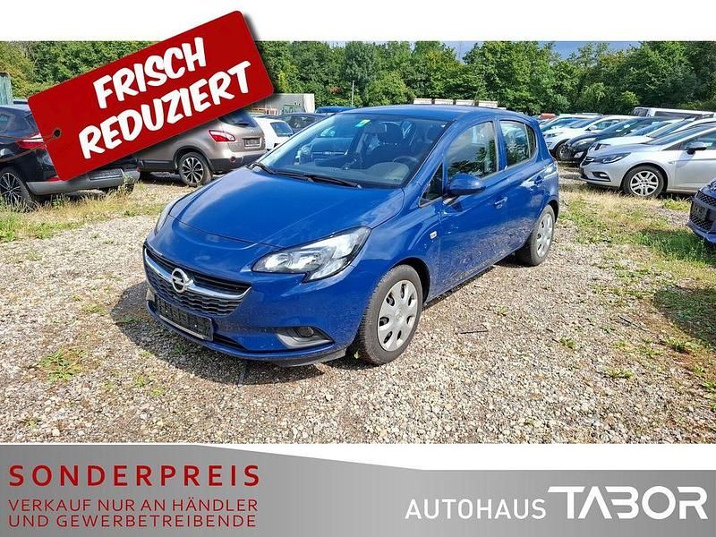Blau Gebraucht 2019 Opel Corsa Edition Limousine | 7.385 € (Superpreis) - Bild 1/4