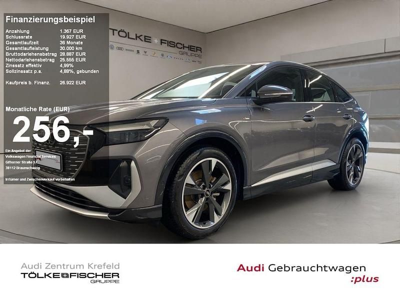 Gebraucht Audi e-tron Sportback S-Line 125 kW (170 PS) 2022 Taifungrau (metallic) SUV