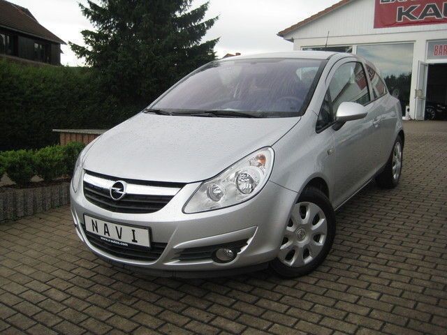 Gebraucht Opel Corsa Edition 75 PS (55 kW) 2009 Silber Limousine