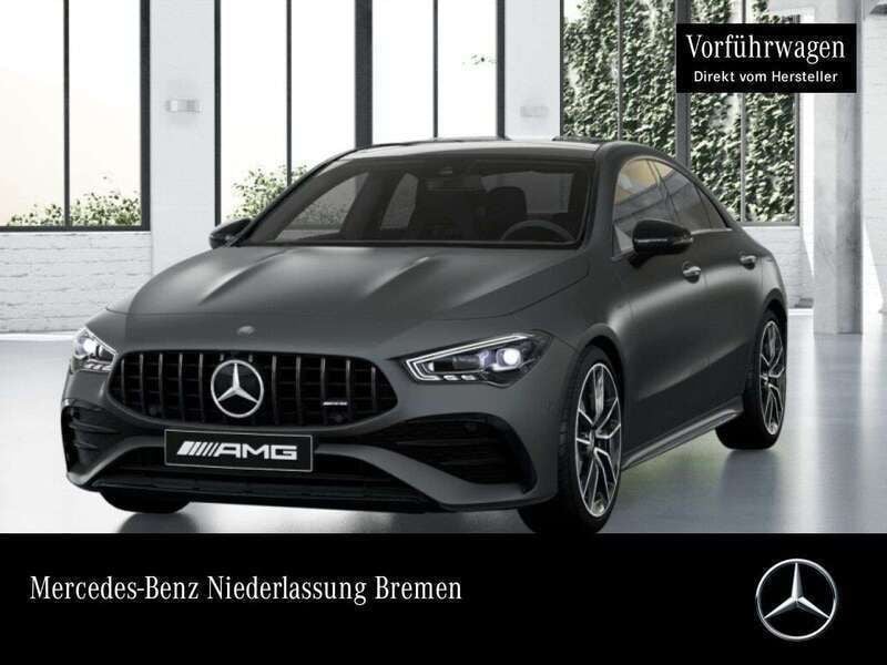 Grau Gebraucht 2025 Mercedes CLA35 AMG AMG Limousine | 62.500 € - Bild 1/4