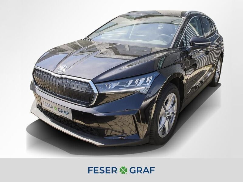 Schwarz Gebraucht 2022 Skoda Enyaq iV SUV | 29.940 € (Superpreis) - Bild 1/4