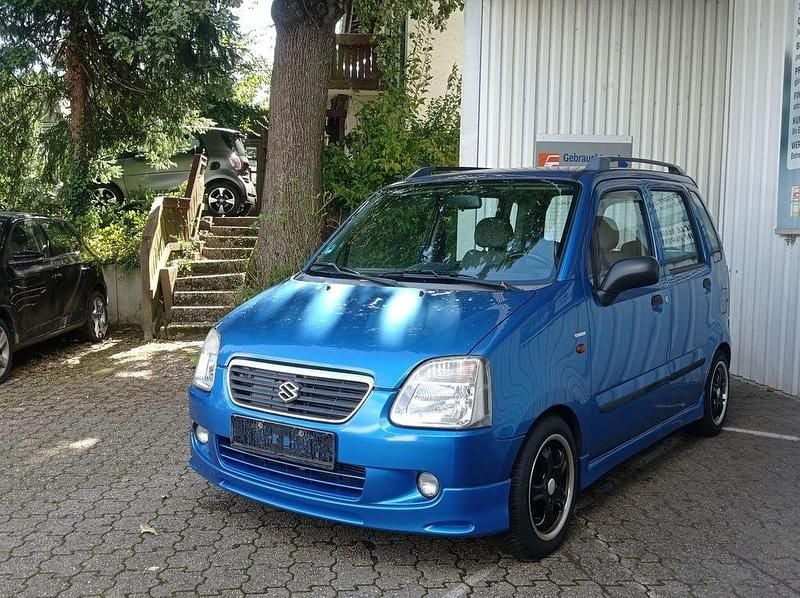 Blau Gebraucht 2003 Suzuki Wagon R+ Kombi | 990 € (Fairer Preis) - Bild 1/4