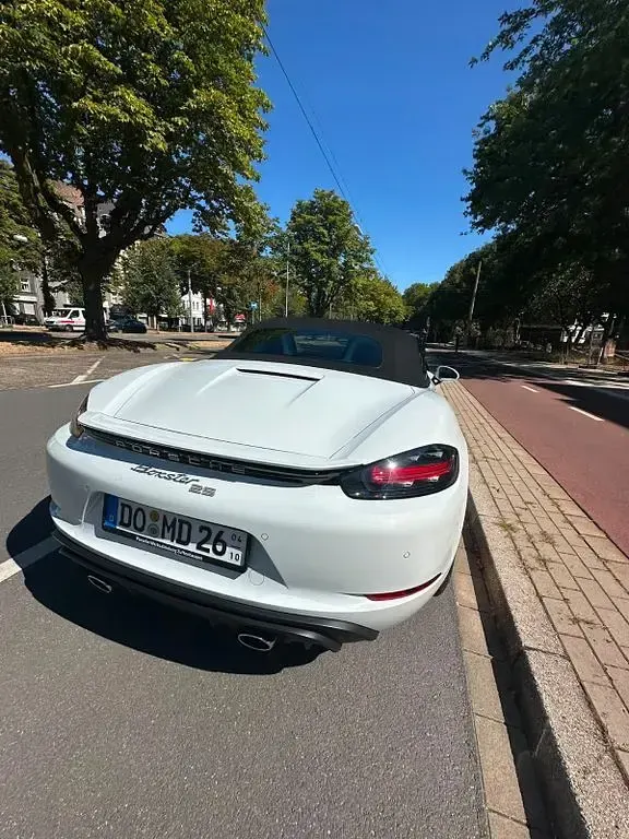 Gebraucht Porsche Boxster 400 PS (294 kW) 2022 Weiß Cabrio